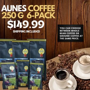 250g Aunes coffee 6-pack